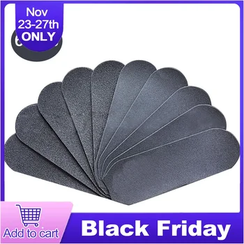 

60pcs Pedicure Callus Remover Stainless Steel Foot Rasp Files Double-Sided Replacement Grits Pads Heel Scrubber Foot Care Tools