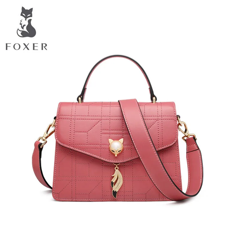 

women leather bag 2019 autumn and winter new fashion single shoulder Messenger bag Ms. wild atmosphere small square bag