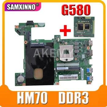 

For Lenovo G580 B580 Laptop Motherboard 48.4WQ02.011 12206-1 MAIN BOARD HM70 UMA DDR3 Free CPU