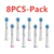 8шт Сменные Головки Щеток Для Oral B Rotation Type Electric Toothbrush Replacement heads/ Pro Health/Triumph/ Advance Power