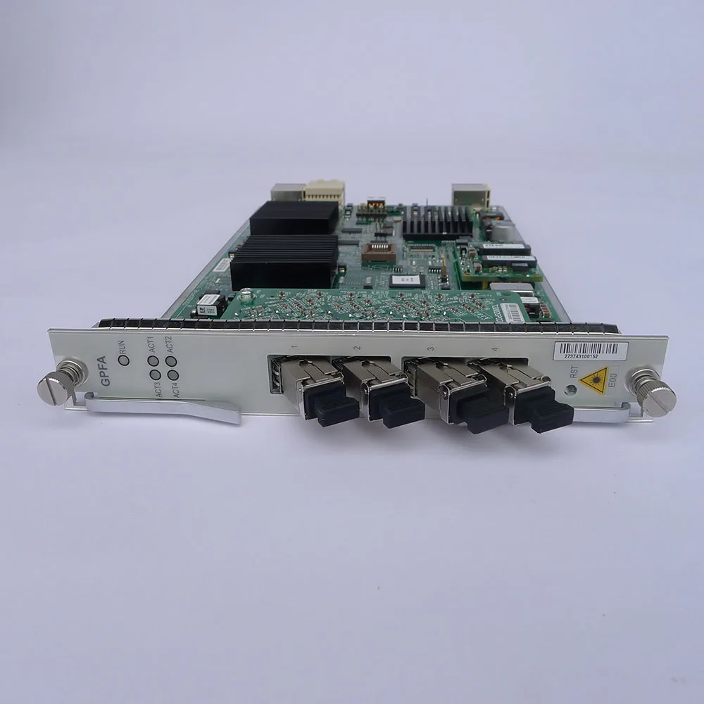 Оригинальная плата ZTE 4 portsGPON GPFA для C220 GPON OLT с модулями в комплекте|zte gpon olt|gpon ztezte c220