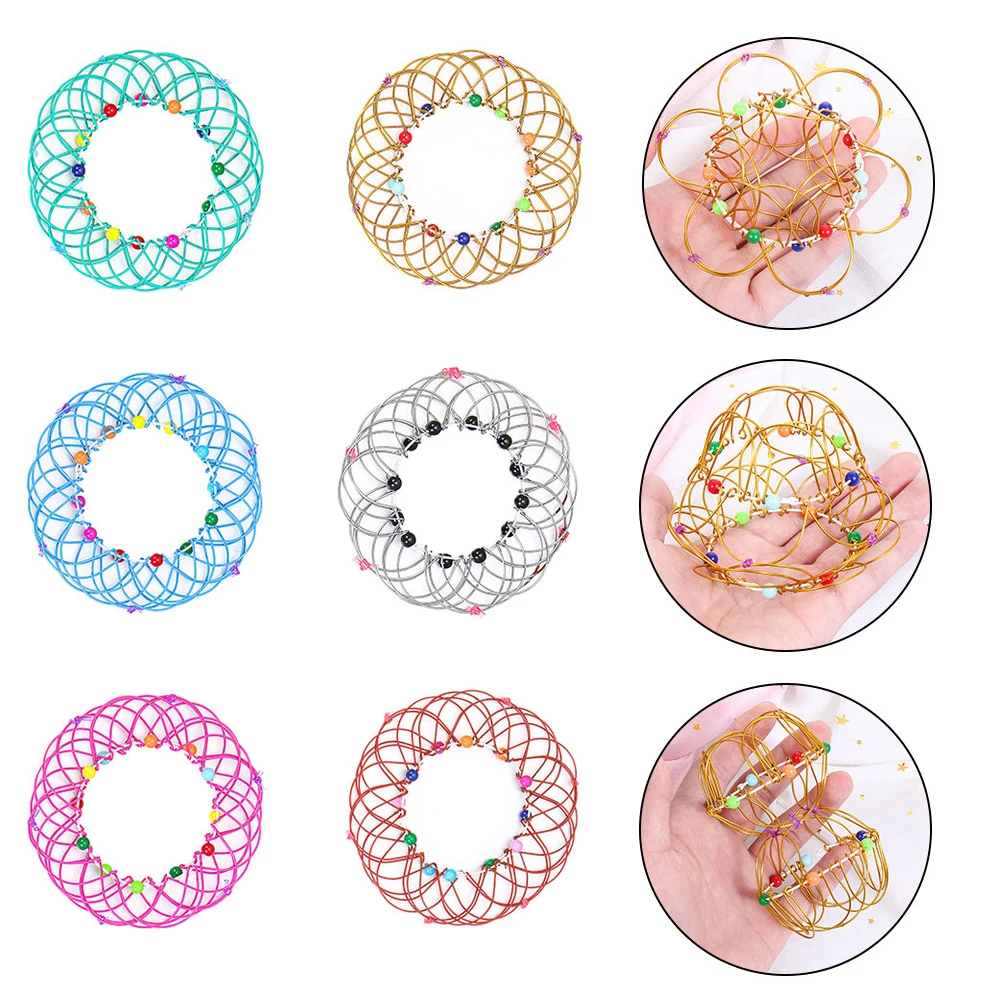 Iron Fidget Toy Anxiety Relief Spinner with Multiple Changes