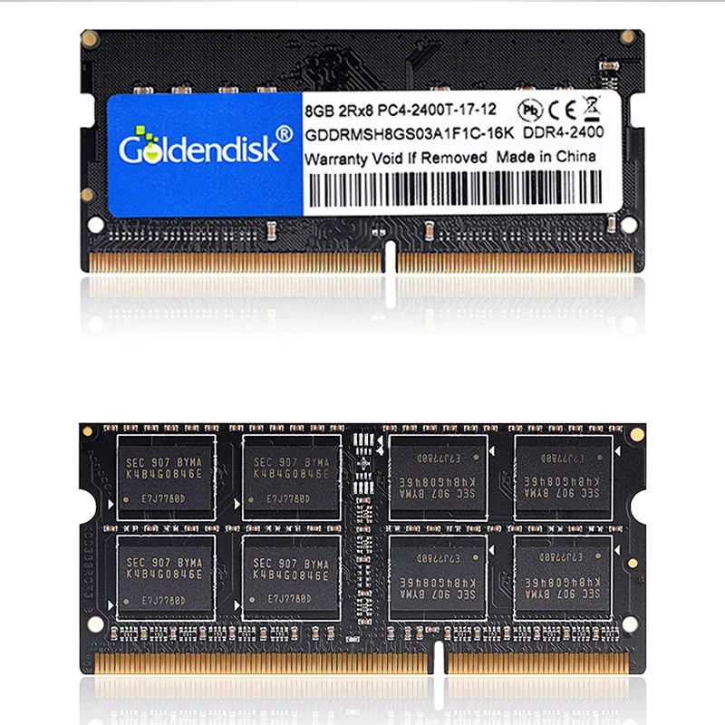 Goldendisk 8 Гб DDR4 Sodimm 2400 МГц оперативная память ноутбука 4 Гб 16 Гб компьютер нового поколения ram s мини компьютер Высокая производительность