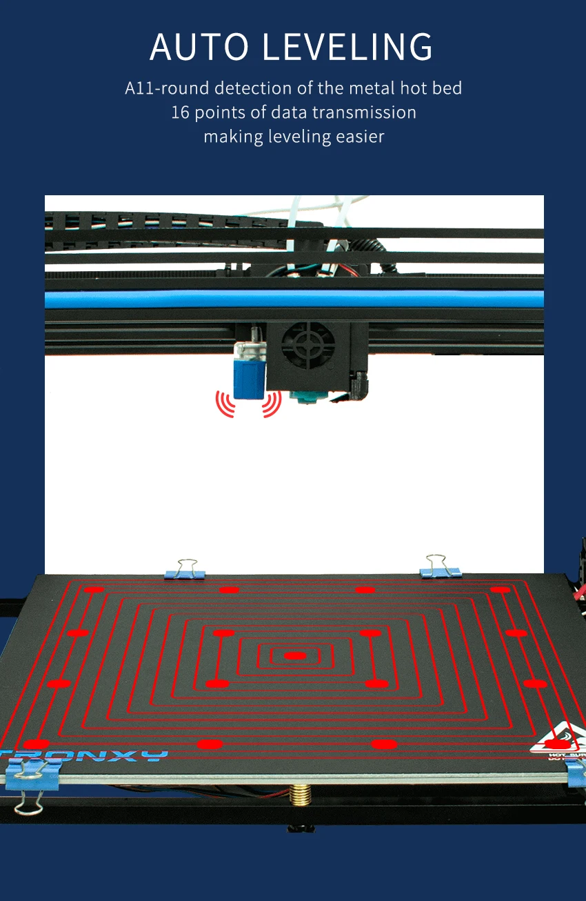 3dprinter X5SA 400-2E/X5S-2E 3D Printer  2 in 1 out 440*440*440/ 330*330*400mm Tronxy Dual ExtruderDIY KitsPrinting impresora 3d Drucker carbon fiber 3d printer