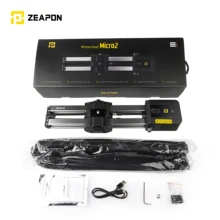 ZEAPON микро 2 Мини Портативный Ультра тихий мотор механизированная камера видео двойное расстояние параллельный слайдер Макросъемка ZEAPON микро 2 Мини Портативный Ультра тихий мотор механизированная камера видео двойное расстояние параллельный слайдер Макросъемка