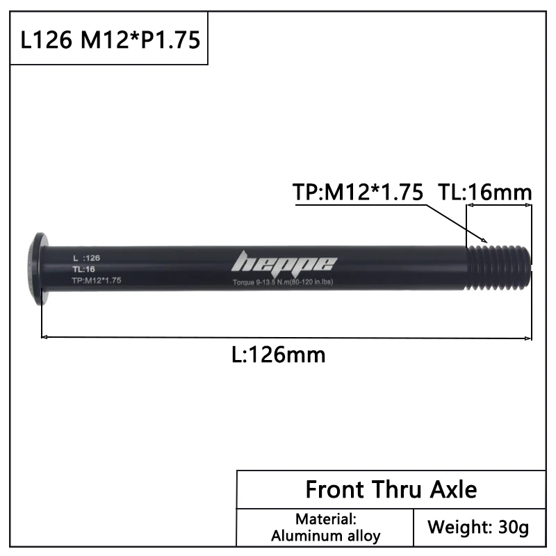 L126 M12x1.75 TL16