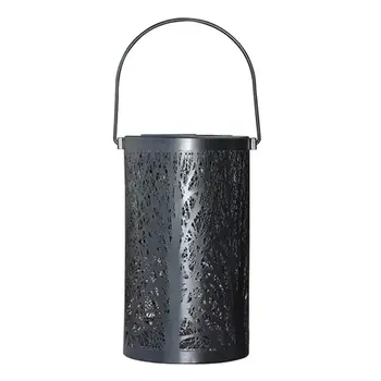 

Waterproof Solar LED Lantern Light Outdoor Garden Hanging Lamp Metal Path Decor