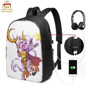 

League Of Legends Soraka Backpack League Of Legends Soraka Backpacks Man - Woman Print Bag Multi Function Bags