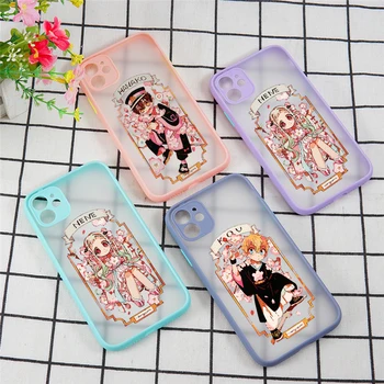 

JAMULAR Toilet Bound Hanako Kun PC TPU Case for iPhone 11 11Pro X XS XR Max 7 8 Plus 9 SE2020 Japan Cartoon Animation Back Cover