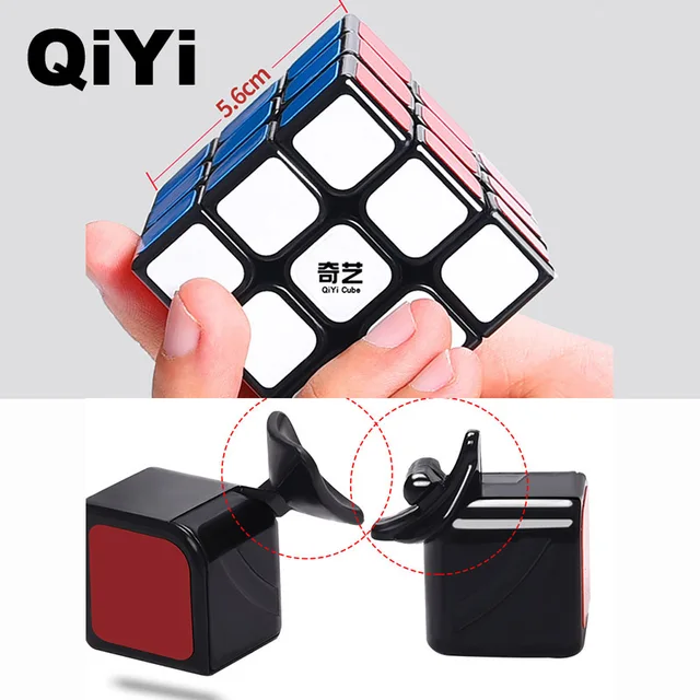 QiYi Professional 3x3x3 Magic Cube Speed Cubes Puzzle Neo Cube 3X3 Magico Cubo Adult Education Toys For Children Gift MF3SET 6