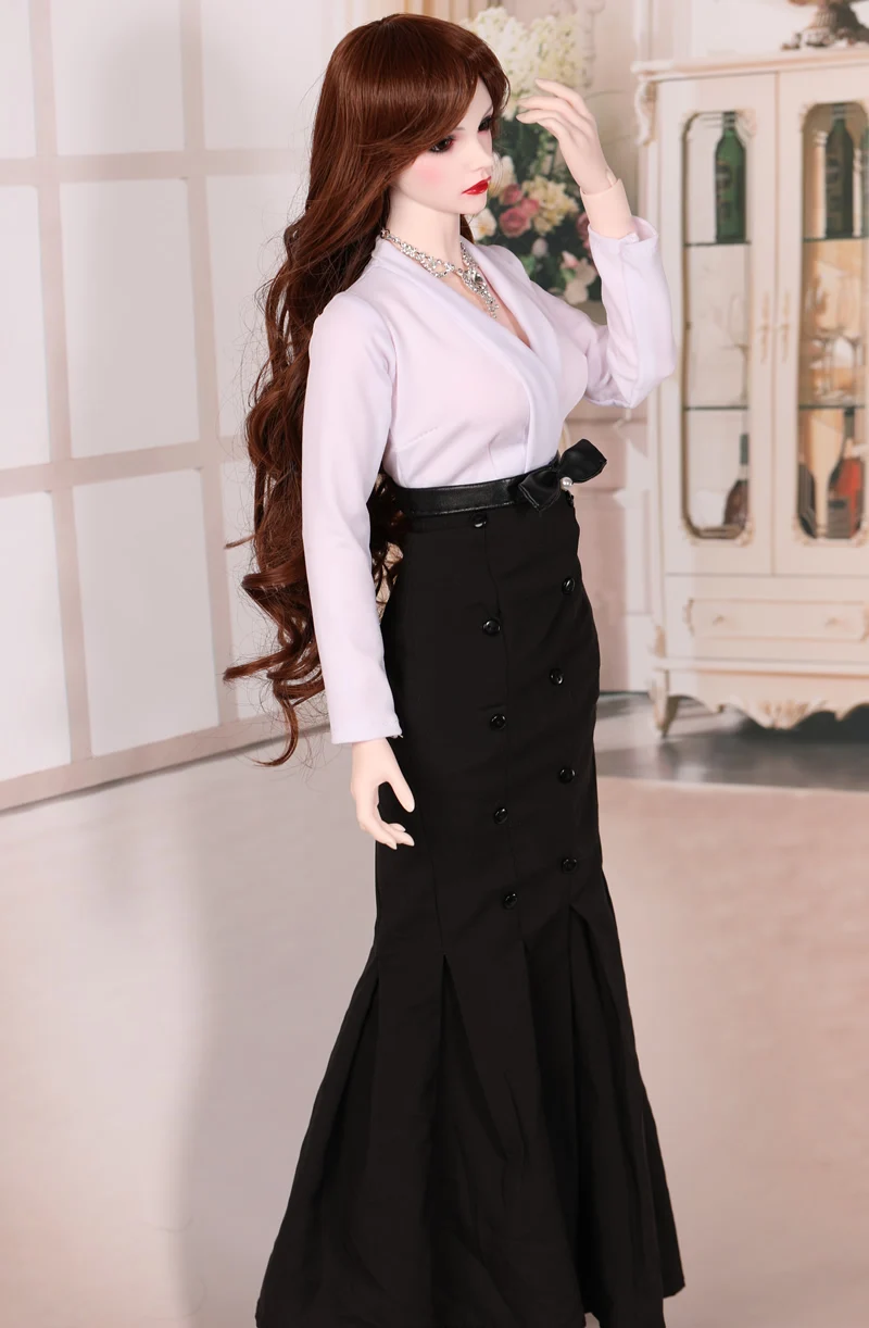1/3 масштаб BJD кукла большая девочка красивая женщина BJD/SD модельная фигурка из смолы игрушка подарок. Полный набор с одеждой, обувью, париком A0128Jessica IP EID