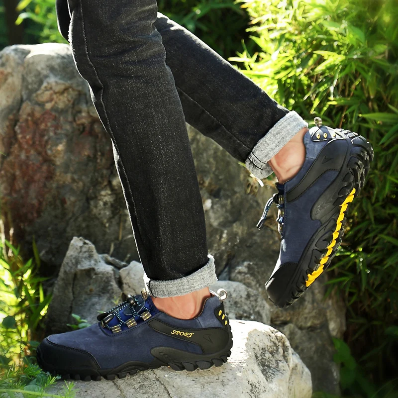 Diwaniya мужские треккинговые ботинки спортивные черный зеленый Zapatillas