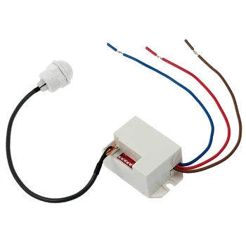 

New 360 Degree Recessed PIR Sensor Detector Ceiling Occupancy Motion Light Switch