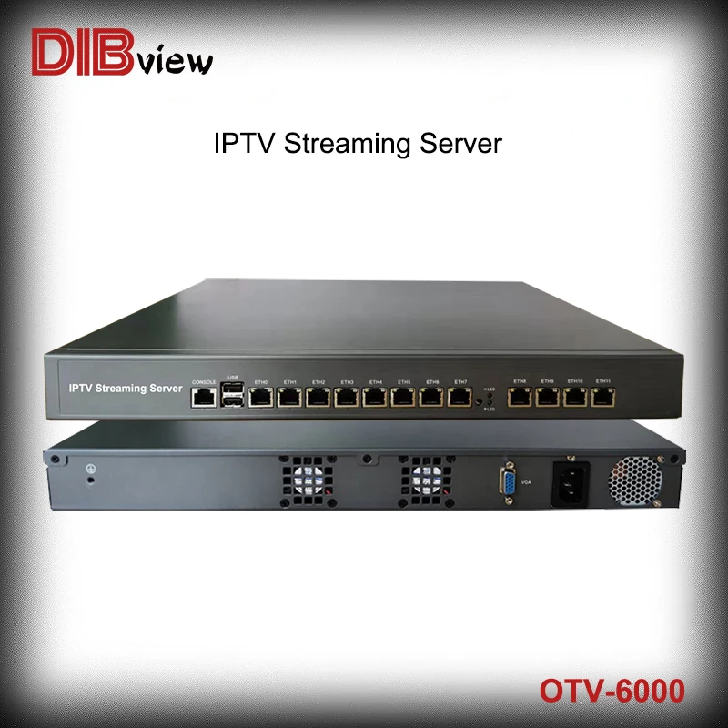 O TV 6000 система для ЦРТ в отеле потоковое видео реальном времени сервер IP Vod