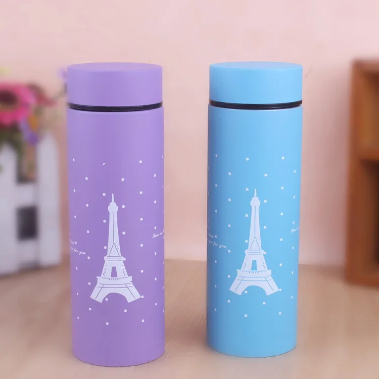 

Creative Paris Ride Insulated Stainless Steel Bottle Spacious Insulated Space Glass Gift Advertising Cup