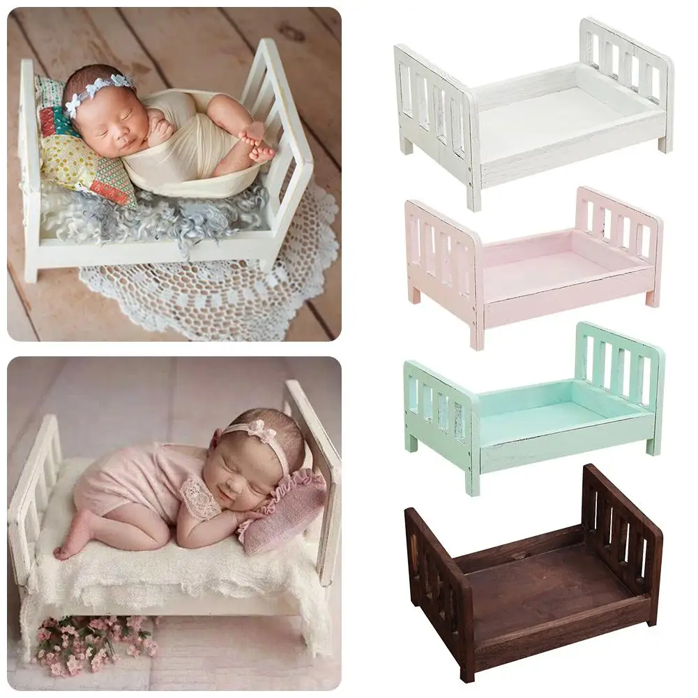 Newborn Baby Bed Photography Props Bed Newborn Posing Photography Props Photo Studio Crib Props For Photo Shoot Posing Sofa