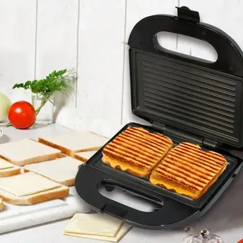 

Electric Sandwich Maker Grilling Plate Toaster Breakfast Waffle Bread Machine waffle Breakfast Machine
