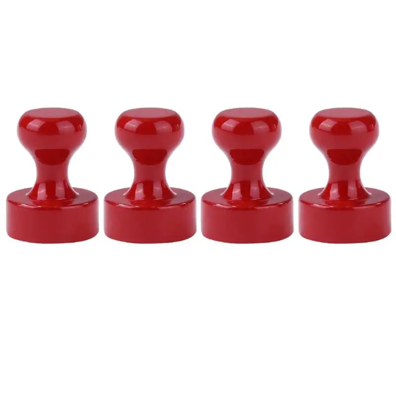  4pcs D12x16 Strong Suction Fridge Magnets Permanent Neodymium Magnetic Pushpins Office Map Thumbtac - 4000425798457
