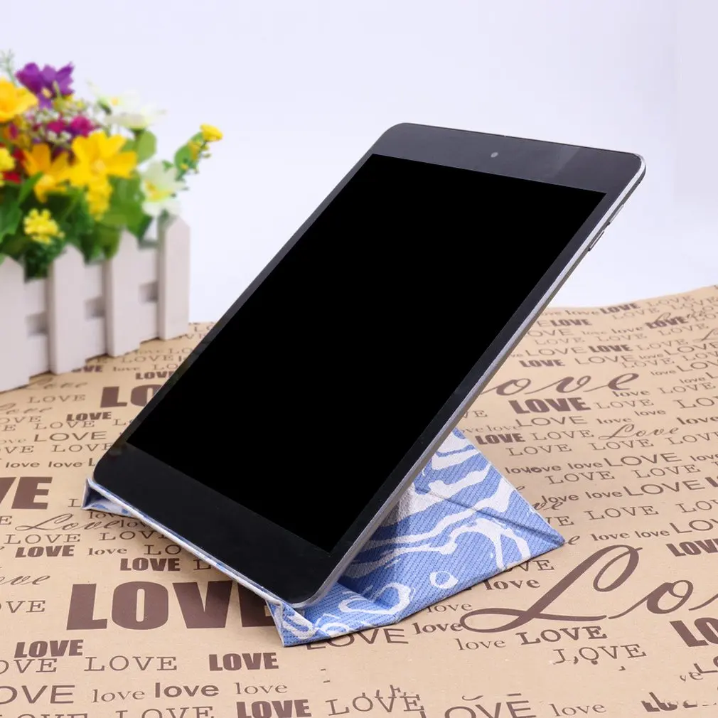 Origami tablet holder Ultra-Thin Bracket Tablet Laptop Desktop Folding Bracket Lazy Mobile Phone Holder Bracket tablet stand