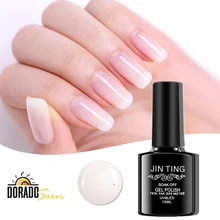 Doradosun молочно-белый Желе фототерапия клей для полировки ногтей Клей белок Цвет молочно-белый опал желе гель