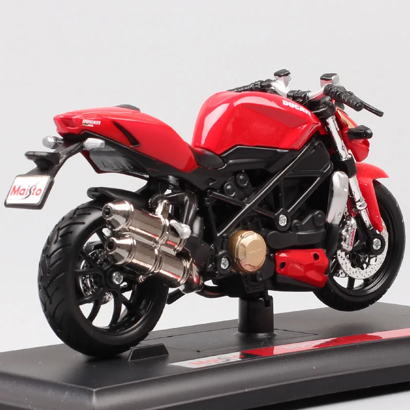 1/18 весы мини maisto moto Ducati Streetfighter S Streetbike Diecasts& Toy Vehicles mod игрушечный мотоцикл thumbnails childs