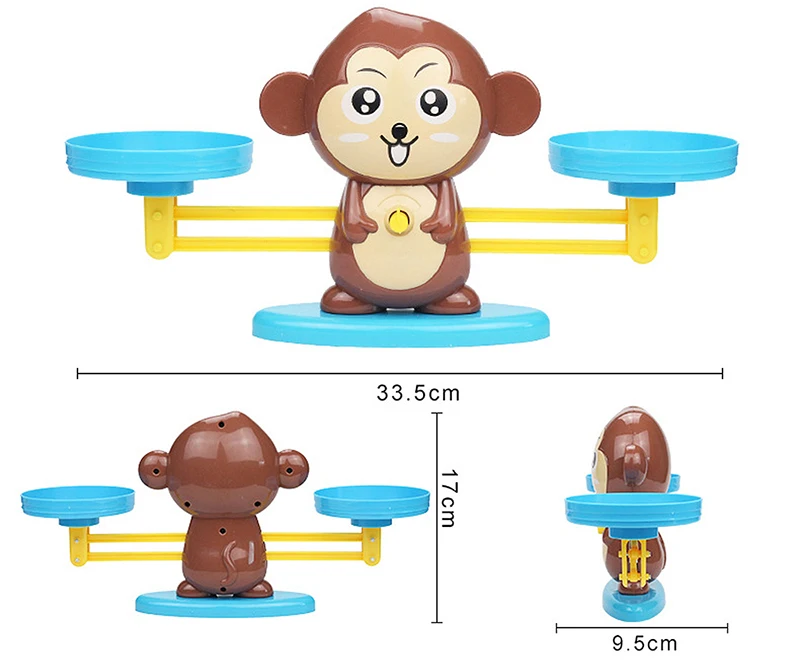 Giocattolo matematico educativo per bambini, gioco di equilibrio dei numeri, apprendimento matematico reso facile dalla scuola materna