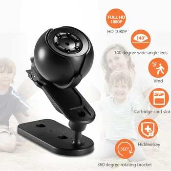 

SQ6 Mini Surveillance Camera Camcorder Full HD 1080P Nigh Vision Small Video Sports DVR Camera Motion Sensor