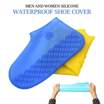 

Waterproof Shoe Cover Silicone reusable Material Unisex Shoes Protectors Rain Boots for Indoor Outdoor camping Rubber Overshoes