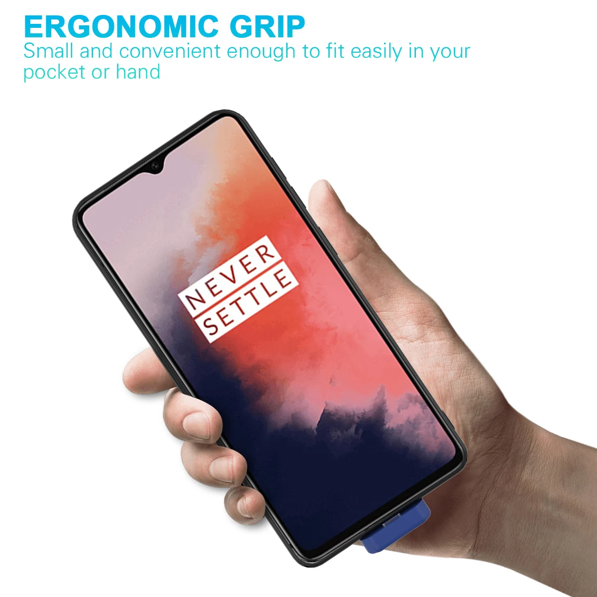 Для OnePlus 7T 7000mAh Чехол для зарядного устройства, магнитное Внешнее зарядное устройство для резервного копирования, внешний аккумулятор, защитный чехол, противоударный чехол, Fundas