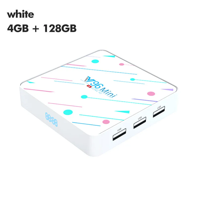 Vmade новейший мини IP tv Box Allwinner H6 четырехъядерный Android 9,0 4G+ 128GB UHD 4K H.265 wifi 1,5 GHZ Google tv Netflix медиаплеер - Цвет: TV BOX 4 128GB