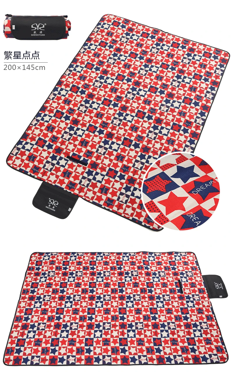 145x200 см водонепроницаемый складной Открытый коврик для кемпинга расширенный коврик для пикника плед пляжное одеяло Детский многопользовательский мат утолщенный коврик одеяло