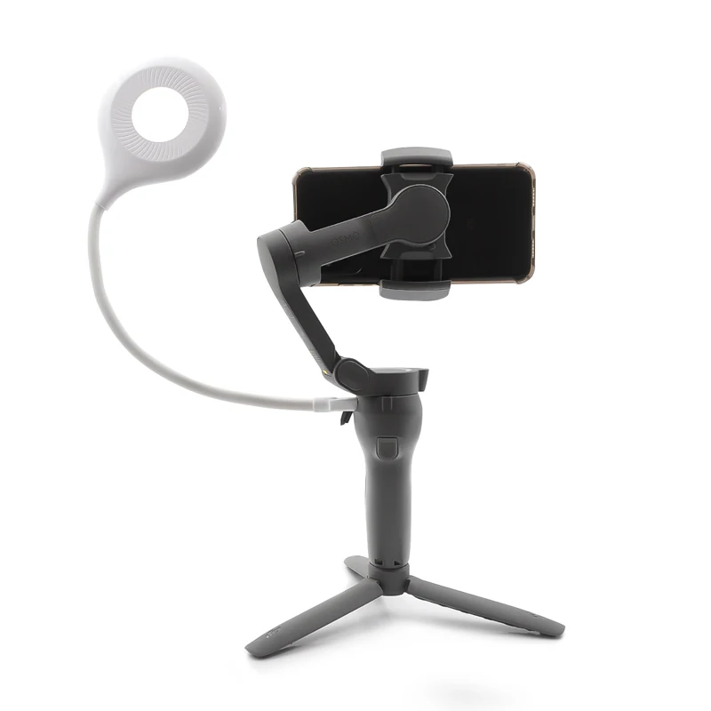 Startrc DJI osmo mobile/мобильный 3 ручной подвесной сумка для хранения Чехол gimbal Переносные Коробки со штативом и светодиодный заполняющий свет