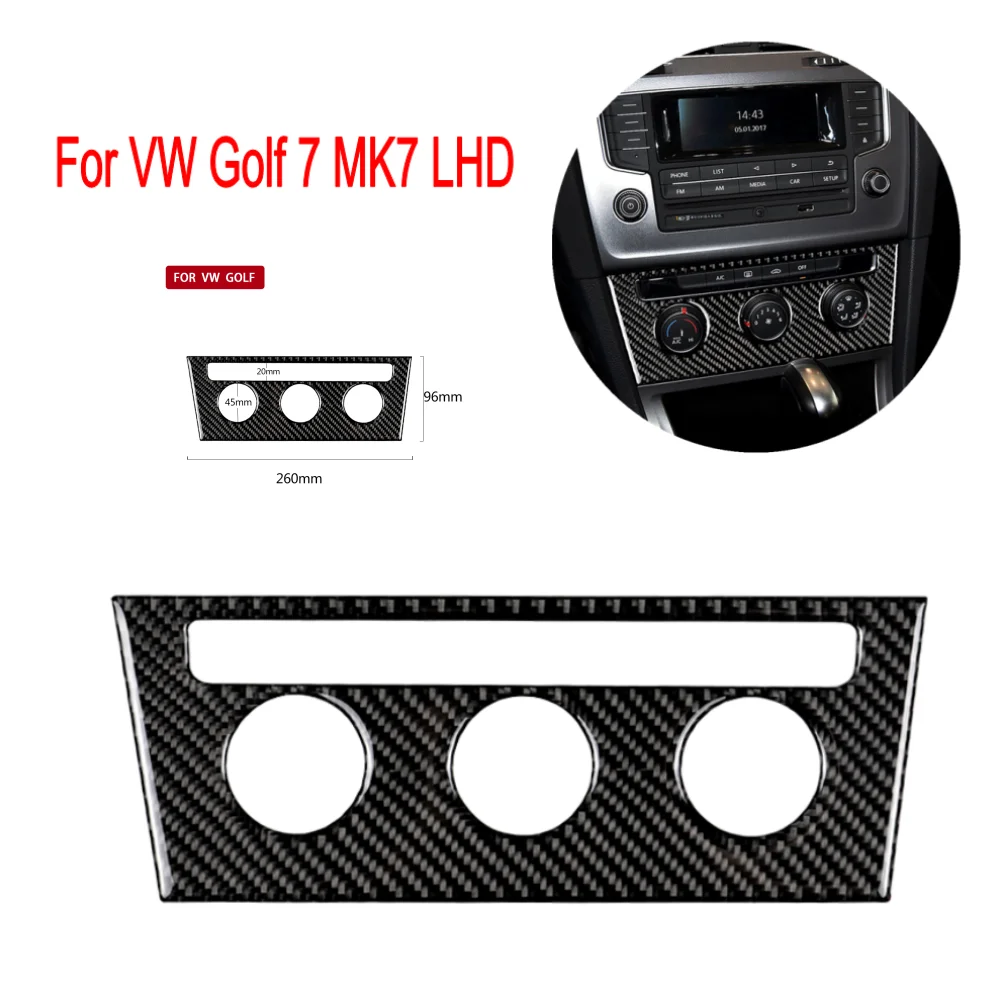 

Наклейка на панель кондиционирования воздуха для VW Golf 7 GTI R GTE GTD Mk7 2013-2017, кнопки переключателя центральной консоли, отделка, Стайлинг автомобиля