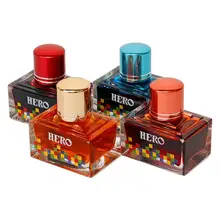 40 мл, 12 цветов, гладкая авторучка, чернильная, стеклянная, Студенческая,, канцелярская бутылка, офисные принадлежности W7I8