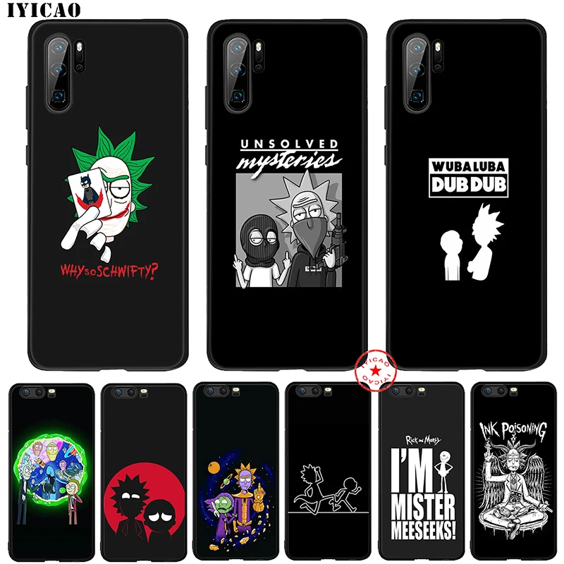 Рик и Морти мягкий чехол для huawei P30 P20 P10 P9 P8 Lite Pro P Samrt Z плюс 2019 2018 2017 2016 2015 |