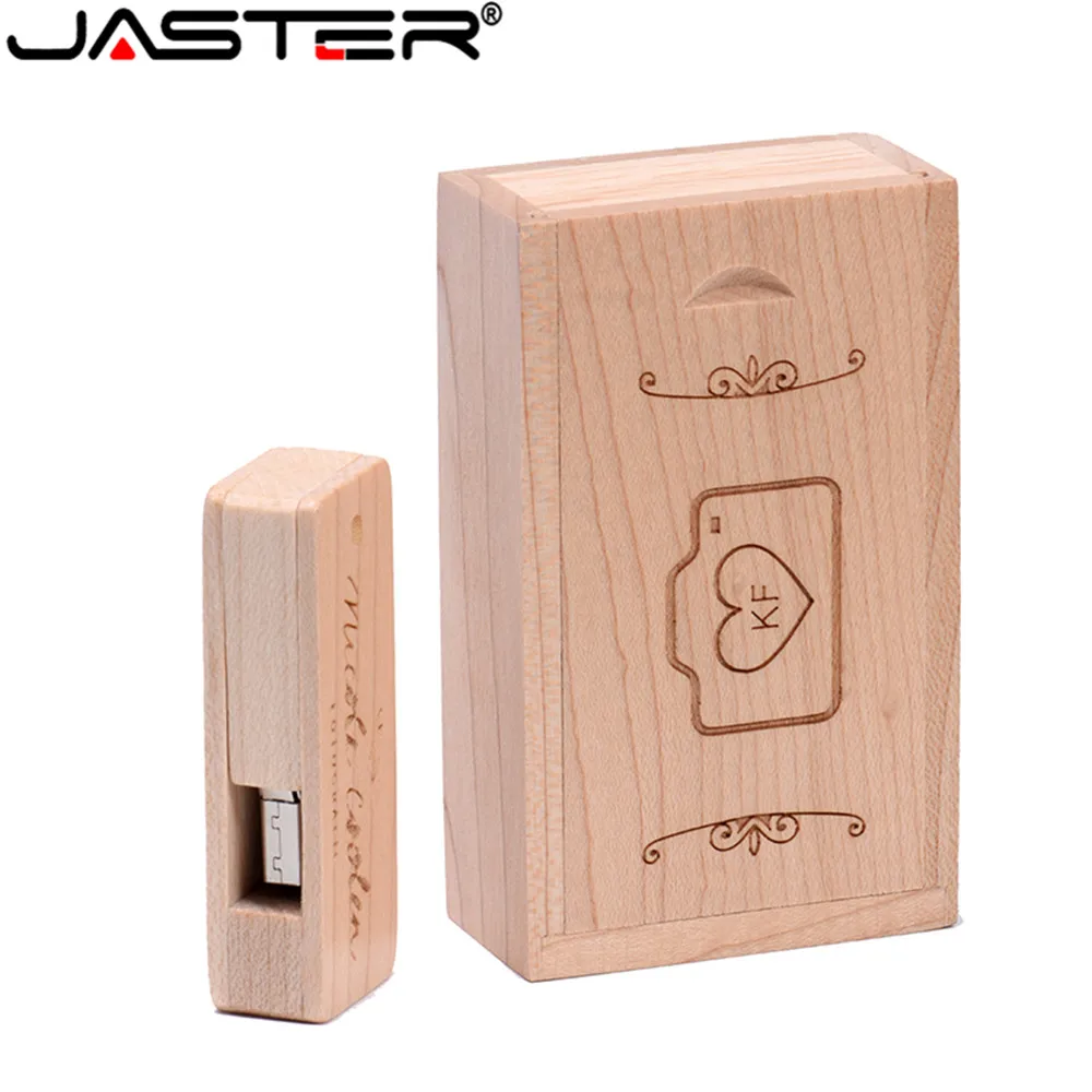 JASTER более 1 шт. бесплатный логотип USB 2 0 деревянный квадратный армейский нож