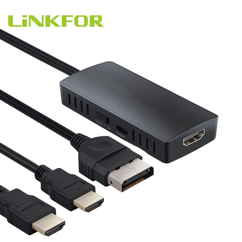 Переходник LiNKFOR для оригинального Xbox на HDMI адаптер с поддержкой 1080p/720p кабель