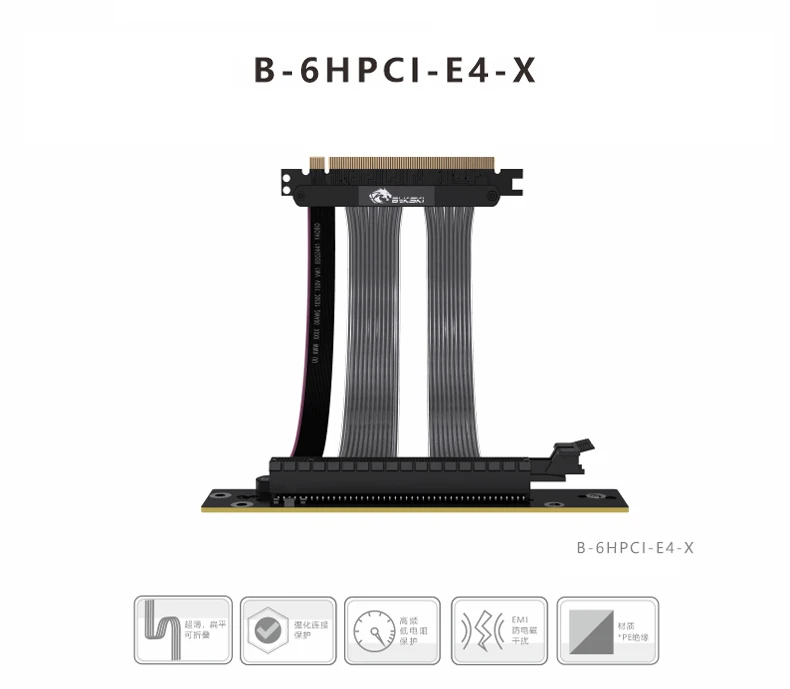 Bykski 25cm placas gráficas do pc pci
