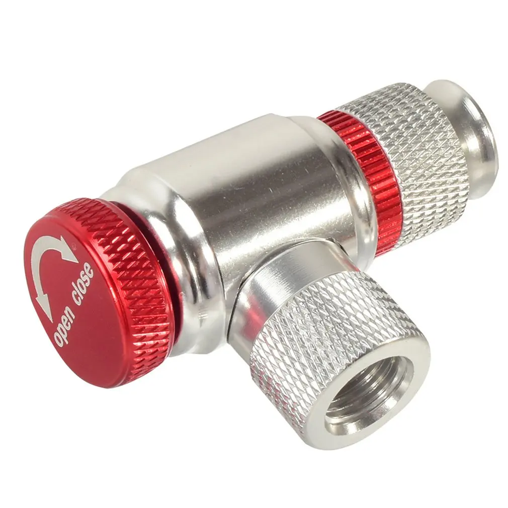 Co2 Pump For Bicycle Schrader Presta Adapter Bike Inflator Aluminum