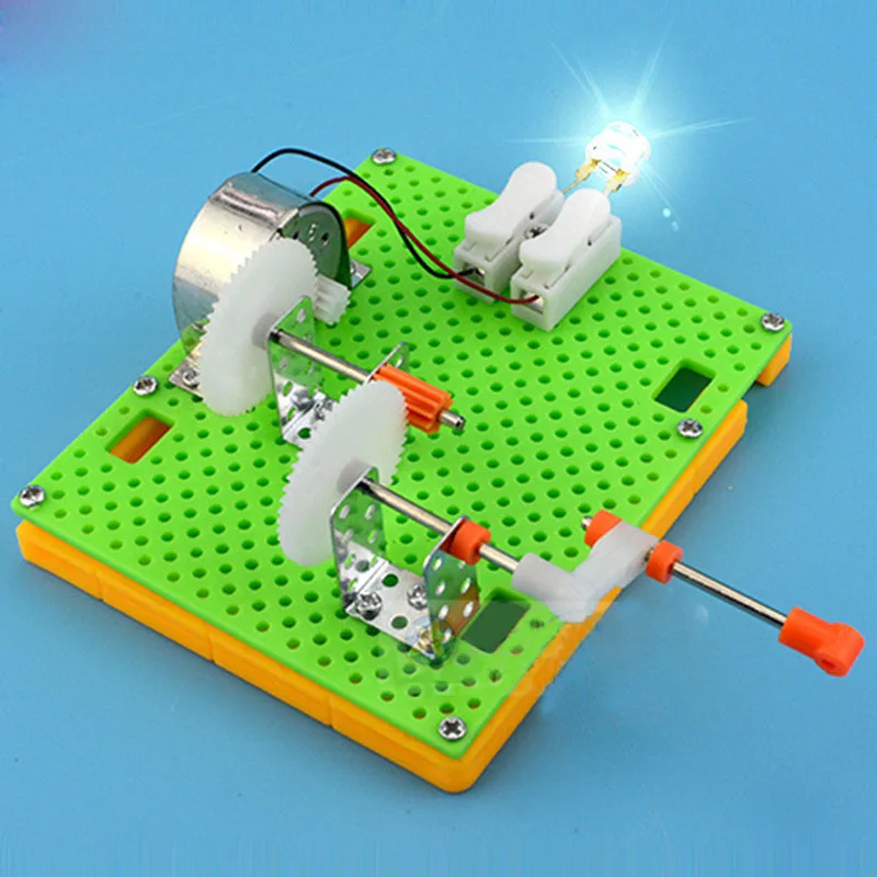 Креативный DIY Science Gizmo ручной генератор дети головоломки собранные наборы простой