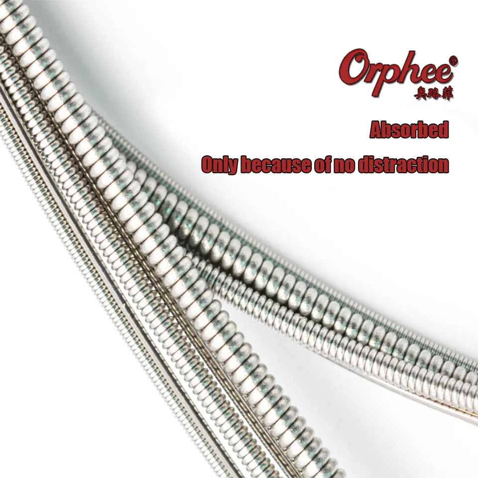Orphee Professional 5/10 Set Electric Guitar String Nickel Plated Steel Electric Guitar Strings Original Retail Package
