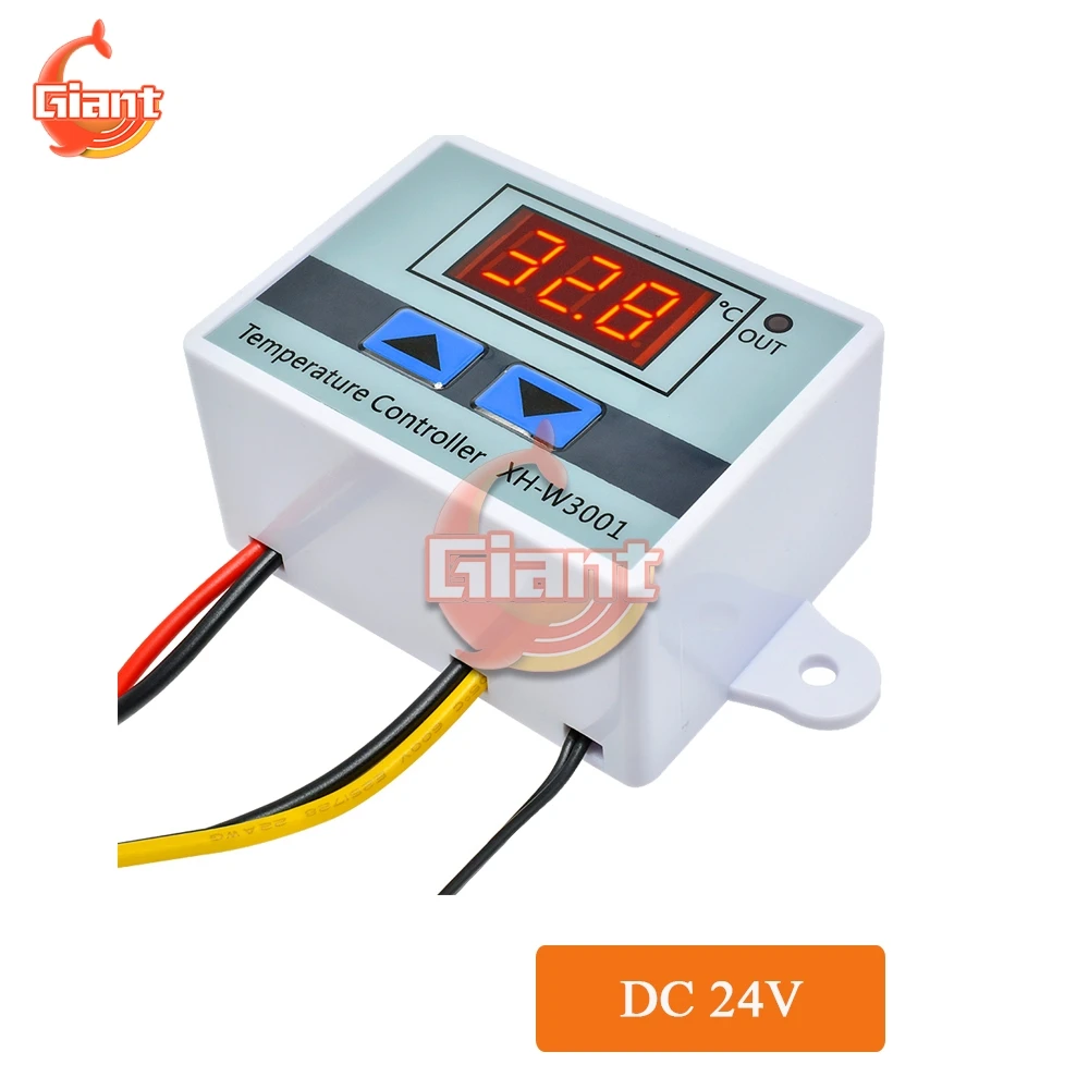Temperaturregler W3001 Mit Wasserdichter Sonde - Digitaler Regler Für Heizung & Kühlung