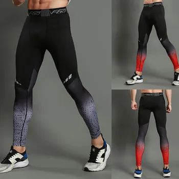 

Brand Men Pants Hip Hop Harem Joggers Fashion Men's Leggings Fitness Pants High Elastic Quick-drying Breathable Trousers Z314