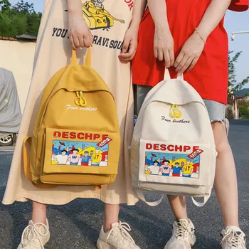 

Backpack Women 2019 New Fashion Preppy Style Cute Cartoon Female Students School Shoulder Bags for Teenager Girls Backpacks
