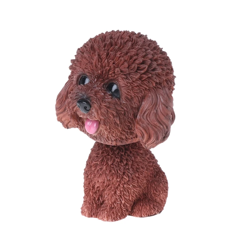 Орнамент с изображением собак мини Bobble-Head игрушки автомобиль кукла голова встряхивание автомобиля украшение интерьера LX9C