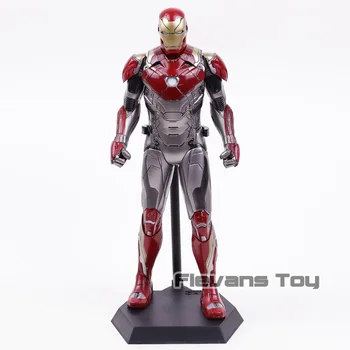 

Crazy Toys Iron Man Mark XLVII MK 47 Tony Stark 1/6 Scale PVC Figure Collectible Model Toy