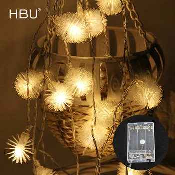 

christmas decorations for home led Dandelion Hairball light string Holiday Decoration Colorful lights Halloween decor LED Light