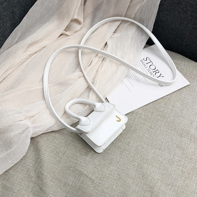 Mini PU White Женская мини-сумка, новинка, роскошная крокодиловая сумка, женские сумки, известный дизайнер, искусственная кожа, сумки через плечо, bolso sac - Цвет: Mini PU White
