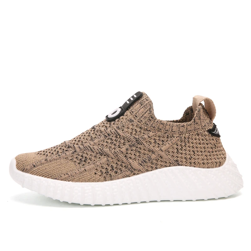 TKN Kids Flats Sneakers Shoes Breathable Mesh Upper Toddlers Boys Girls Walking Shoes Children Autumn Casual Sneakers Shoes 829 - Цвет: 829 Camel
