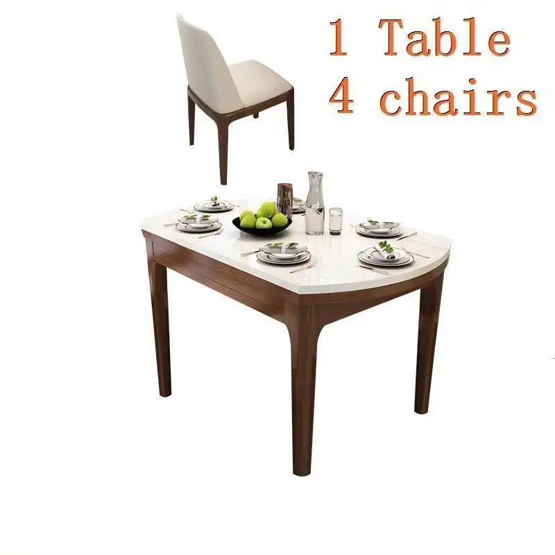 Mueble Dinning Eettafel Salle A Manger современный тафель таволо деревянный стол Comedor Bureau Mesa De Jantar обеденный стол - Цвет: Version D